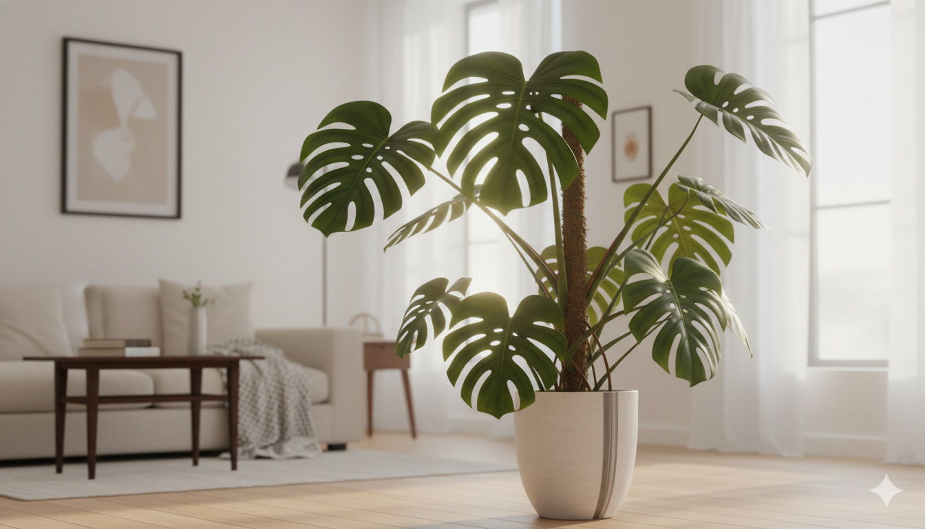 Monstera Deliciosa large indoor plant